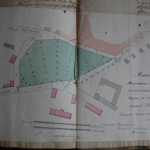 pokaż obrazek - Plan przebudowy ul. Brzeskiej z 1839 r.